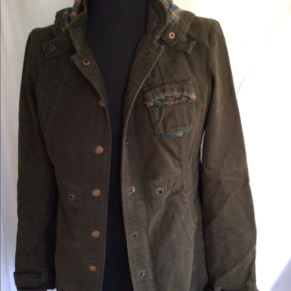 Free People Green Military Utility Jacket - Picture 9 of 10